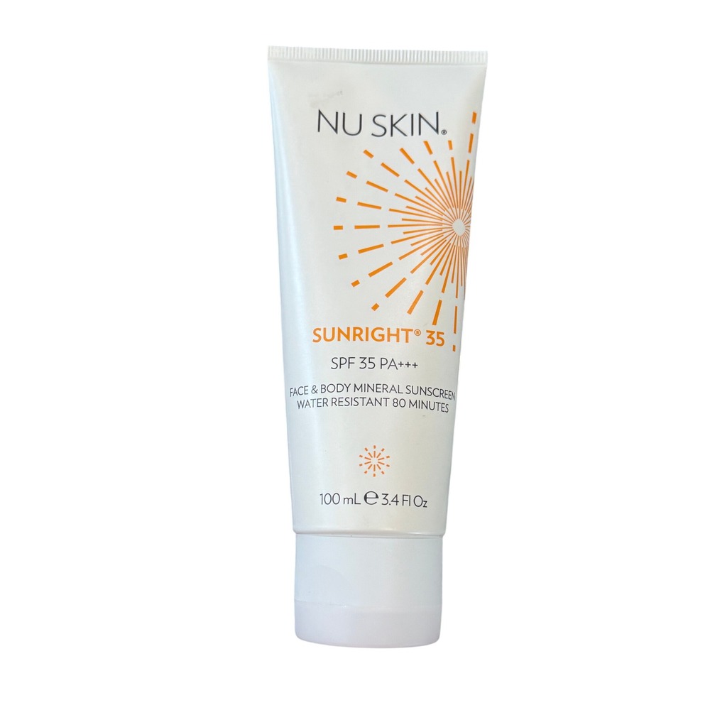 Nu Skin Sunright 35 SPF 35 PA+++ Face Body Mineral Sunscreen 3.4 oz Sealed